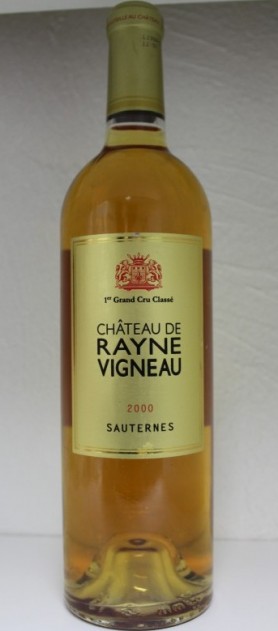 <h6 class='prettyPhoto-title'>Sauternes Chateau Rayne Vigneau - 1er Grand Cru Classé - 2010</h6>
