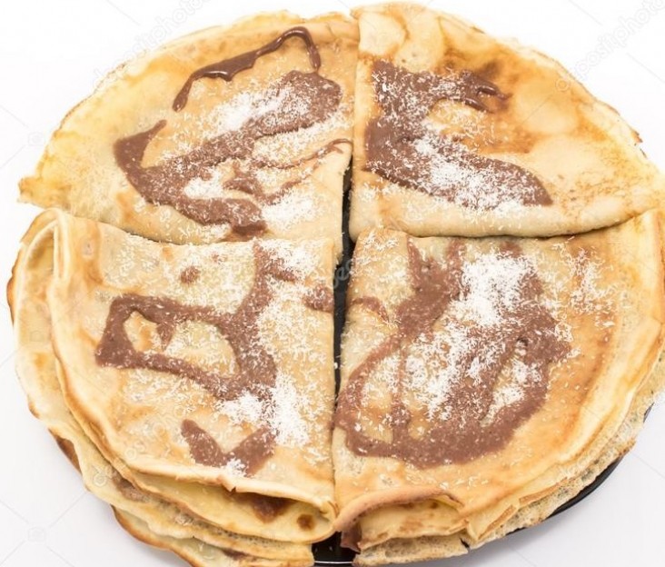 <h6 class='prettyPhoto-title'>Crêpe with chocolate and coconut</h6>