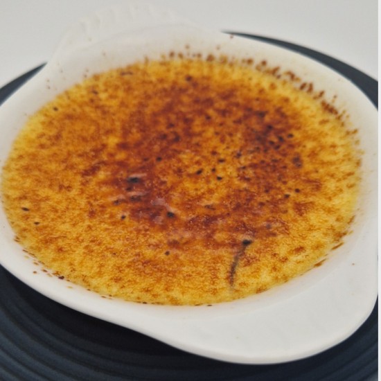 <h3 class='prettyPhoto-title'>Minute crème brûlée with Madagascar vanilla</h3><br/>Suggestion of agreement:<br /> Roederer Champagne