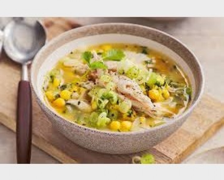 <h6 class='prettyPhoto-title'>Chicken with Sweet Corn Soup</h6>