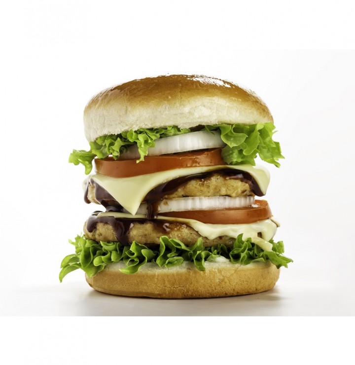 <h6 class='prettyPhoto-title'>Organika Chicken Burger</h6>