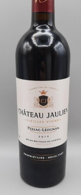 <h6 class='prettyPhoto-title'>PESSAC LEOGNAN - Château Jaulien - 2018</h6>