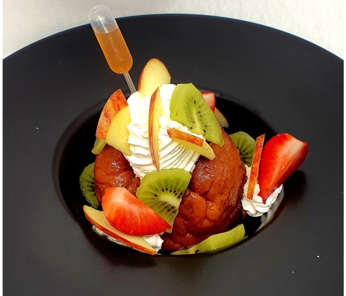<h6 class='prettyPhoto-title'>Rum baba with seasonal fruits</h6>