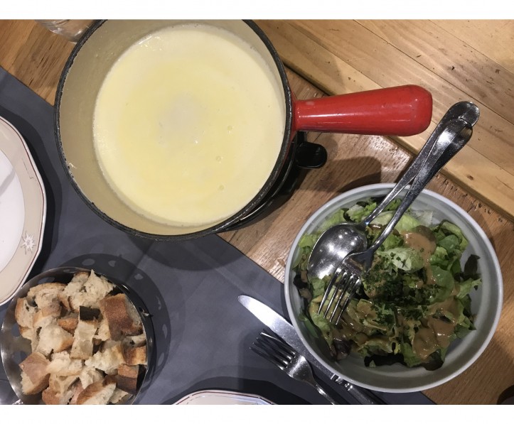 <h6 class='prettyPhoto-title'>The real Savoyard fondue with Beaufort and Swiss Gruyère</h6>