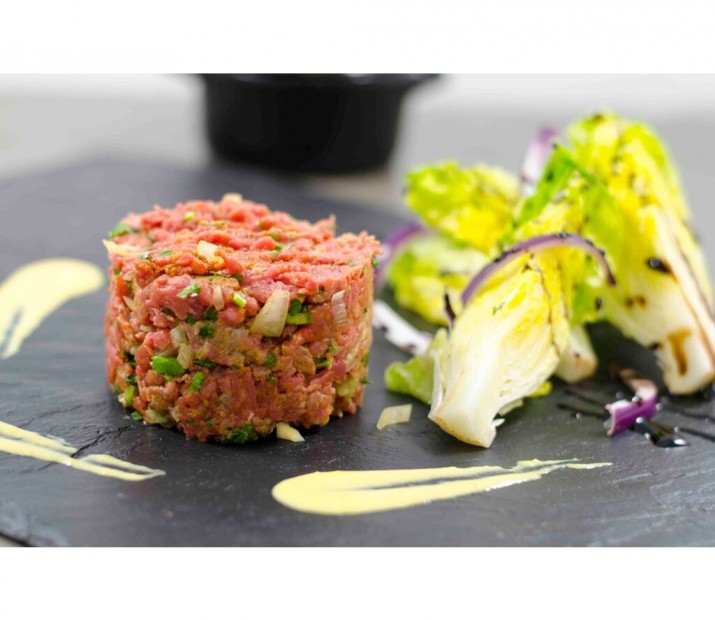 <h6 class='prettyPhoto-title'>Beef Tartare 150g “Middle Rumsteak Breed Normande”</h6>