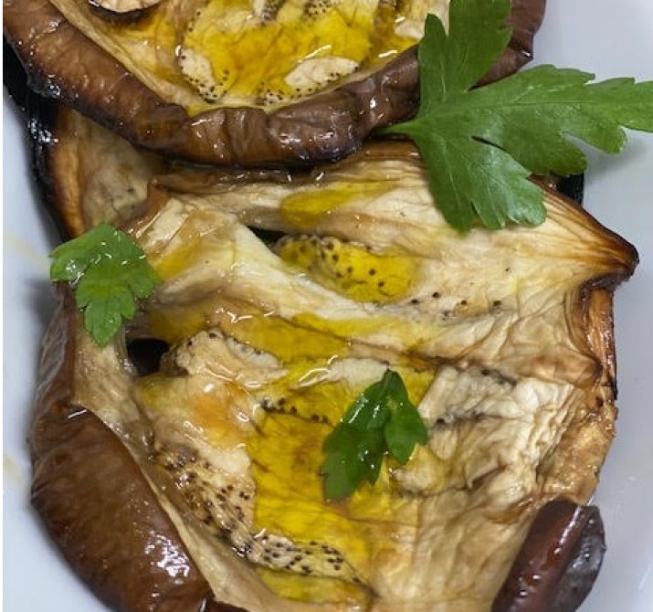 <h6 class='prettyPhoto-title'>GRILLED AUBERGINES</h6>
