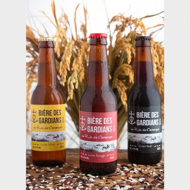 <h6 class='prettyPhoto-title'>Artisanal beers from Arles. BEER OF THE GUARDIANS</h6>