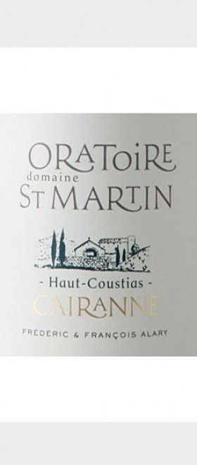 <h6 class='prettyPhoto-title'>Domaine de L'Oratoire Saint-Martin Cairanne "Haut-Coustias"</h6>