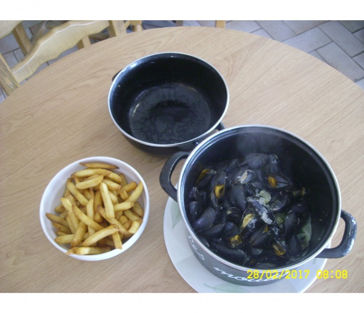 <h6 class='prettyPhoto-title'>MARINE MOLDS (BOUCHOT WITH FRIES</h6>