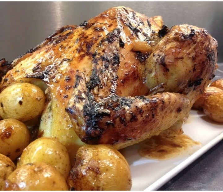 <h6 class='prettyPhoto-title'>Every Sunday noon "Roasted chicken"</h6>