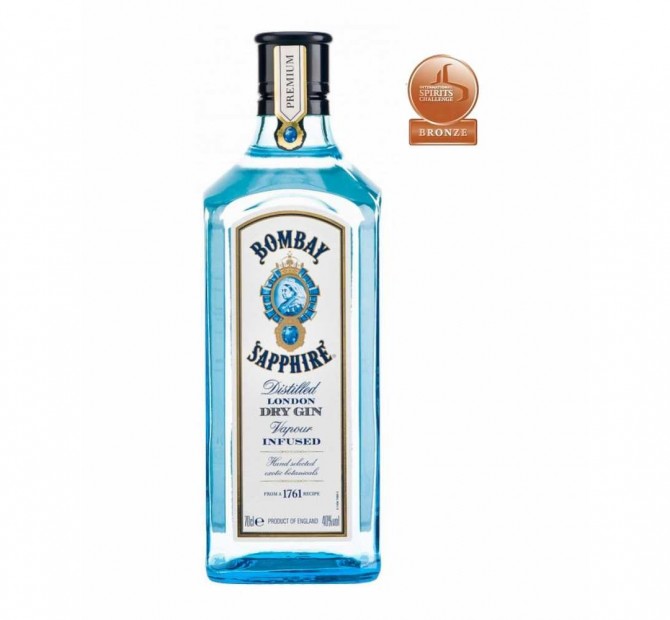 <h6 class='prettyPhoto-title'>Bombay Sapphire Gin 40% + Tonic</h6>