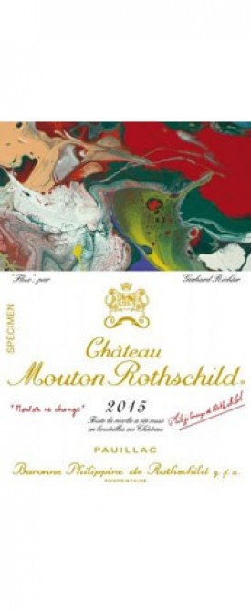 <h6 class='prettyPhoto-title'>Château Mouton Rothschild, 1er Cru Classé - 2015</h6>