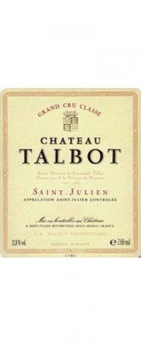 <h6 class='prettyPhoto-title'>Château Talbot, 4ième Cru classé - 2000</h6>