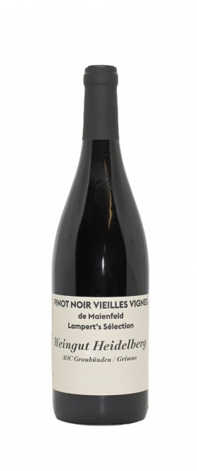 <h6 class='prettyPhoto-title'>Pinot noir vieilles vignes de Maienfeld, Lampert's Sélection, Weingut Heidelbery</h6>
