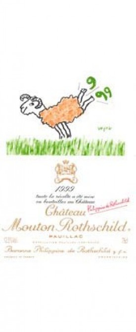 <h6 class='prettyPhoto-title'>Château Mouton Rothschild, 1er Cru Classé - 1999</h6>