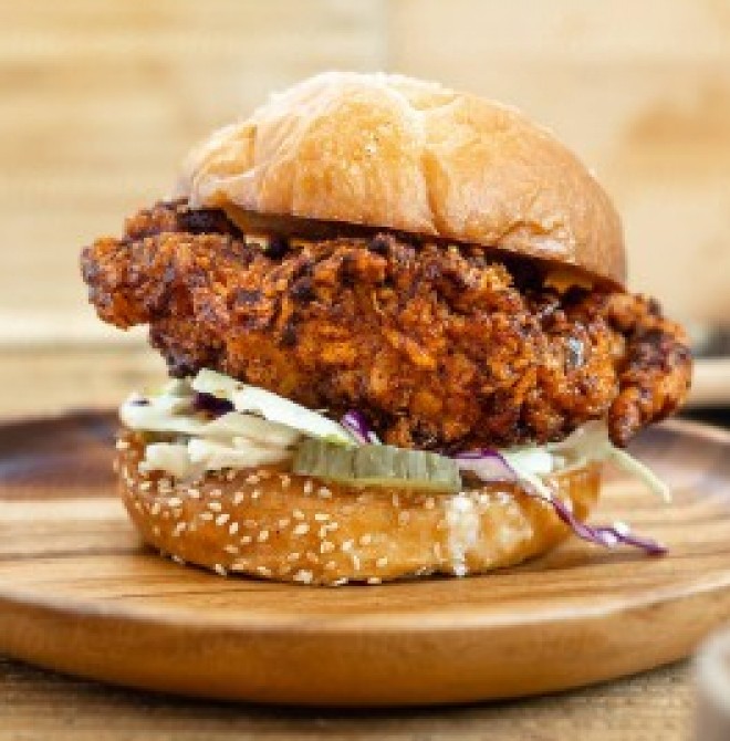 <h6 class='prettyPhoto-title'>BBQ Ranch Chicken Burger</h6>