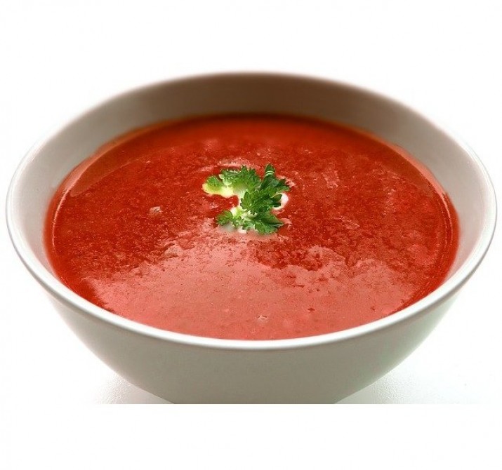 <h6 class='prettyPhoto-title'>Tomato soup</h6>