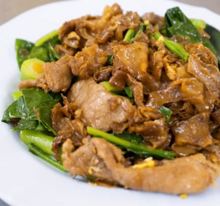 <h6 class='prettyPhoto-title'>"Pad See Eaiw" Fried noodle with Pork</h6>