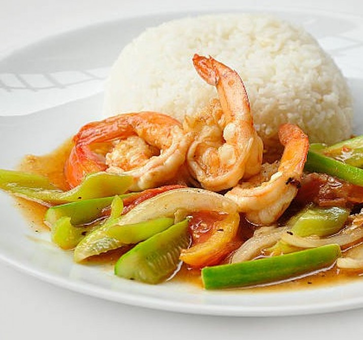 <h6 class='prettyPhoto-title'>Stir Fried Prawns with Sweet and Sour Sauce</h6>