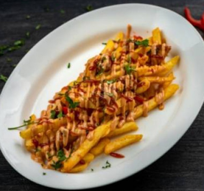 <h6 class='prettyPhoto-title'>BBQ Chicken With French Fries</h6>