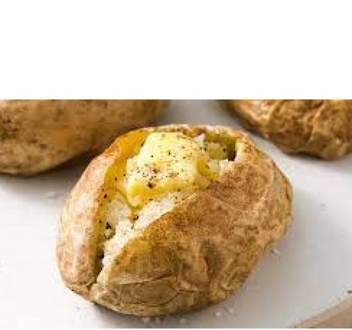 <h6 class='prettyPhoto-title'>Baked Potato Stuffed with Cheese</h6>