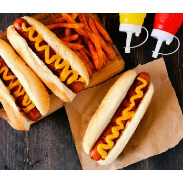 <h6 class='prettyPhoto-title'>Hot Dog Sandwich</h6>